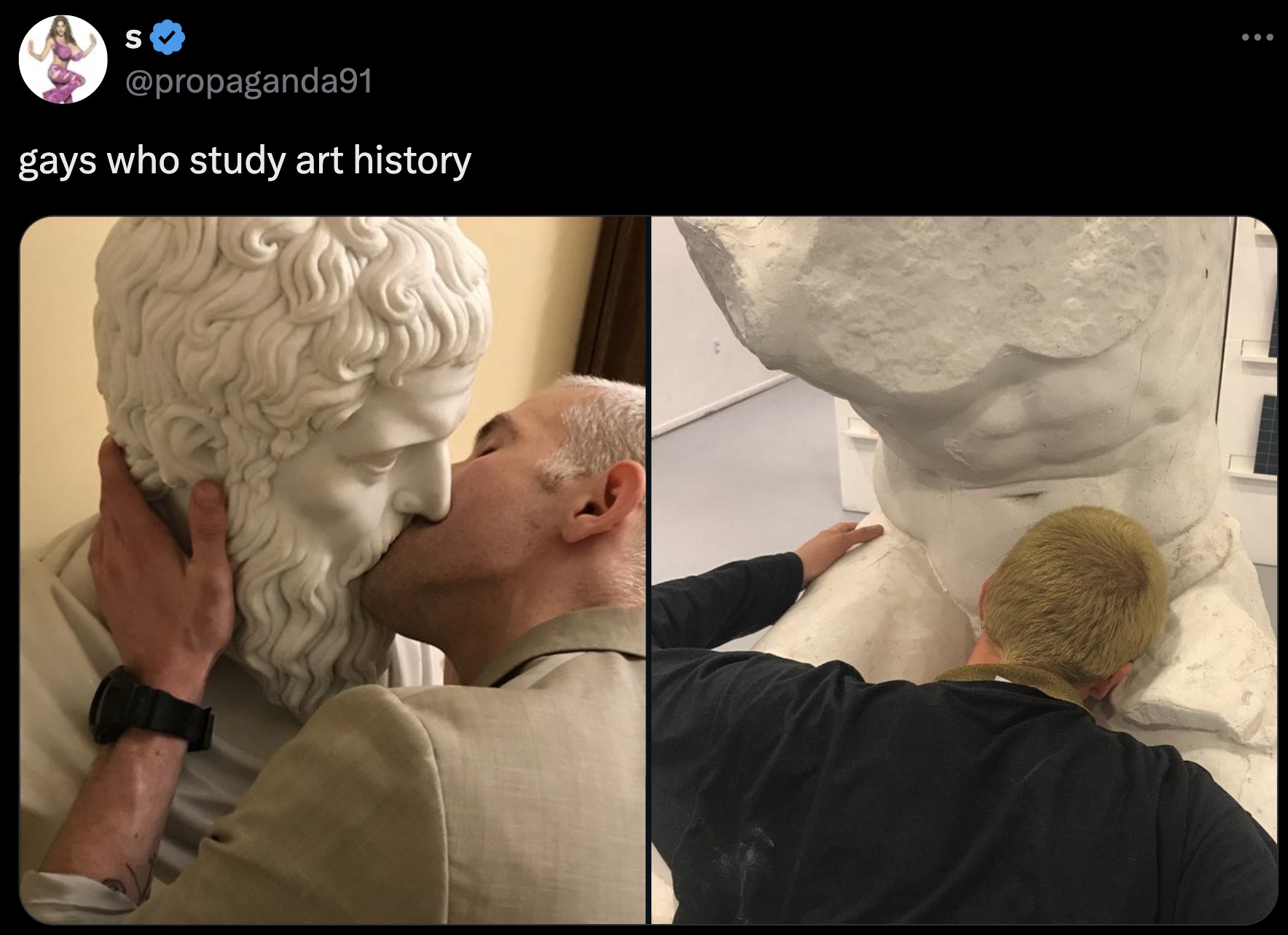 carving - S gays who study art history